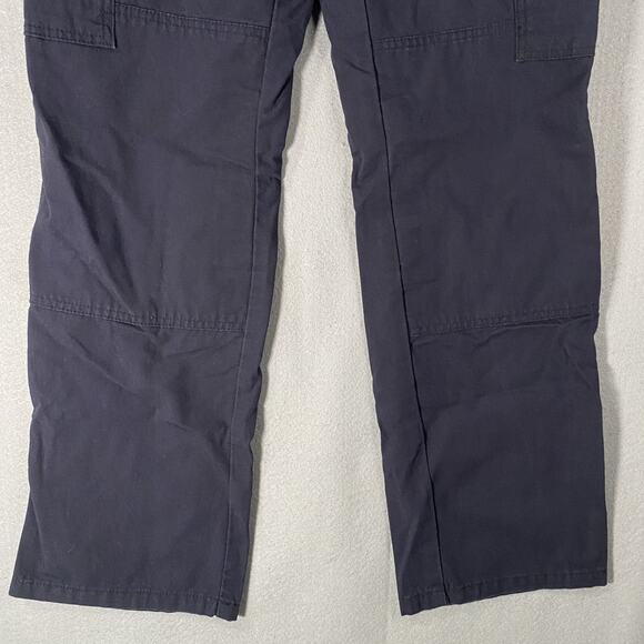 5.11 Tactical Pants Womens 2 Blue Cargo Ripstop Workwear Uniform Hiking - Picture 3 of 9